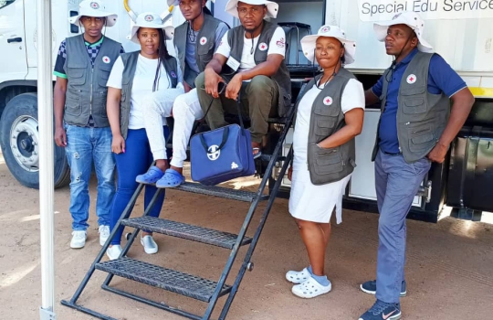 Botswana Red Cross Society brings aid at Botswana General Elections